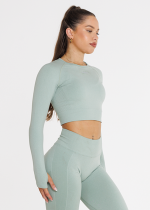 
                  
                    Load image into Gallery viewer, Prime Seamless Long Sleeve - Pistachio
                  
                