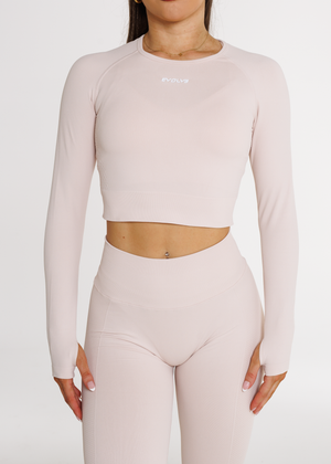 
                  
                    Load image into Gallery viewer, Prime Seamless Long Sleeve - Champagne
                  
                