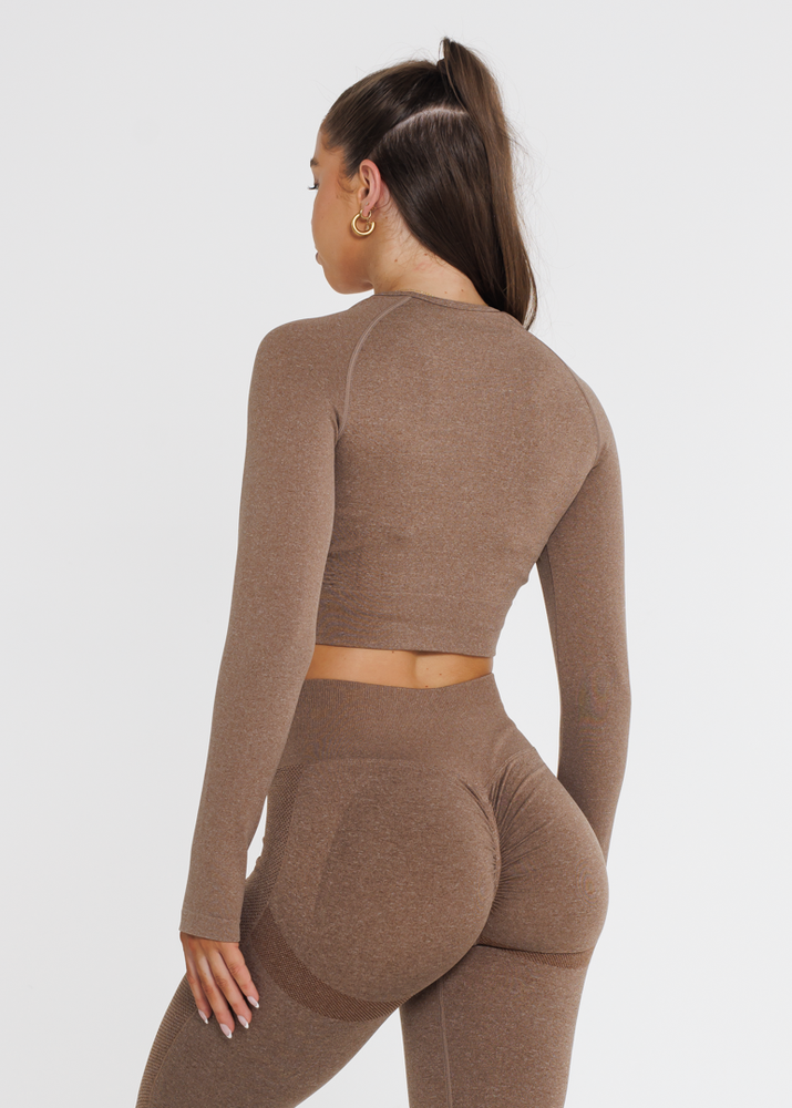 
                  
                    Load image into Gallery viewer, Prime Seamless Long Sleeve - Cinnamon
                  
                