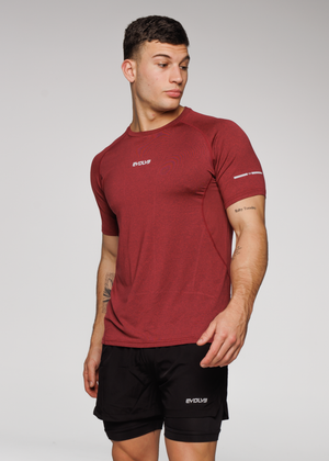 
                  
                    Load image into Gallery viewer, Limitless Hyper Tee - Maroon
                  
                
