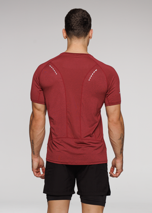 
                  
                    Load image into Gallery viewer, Limitless Hyper Tee - Maroon
                  
                