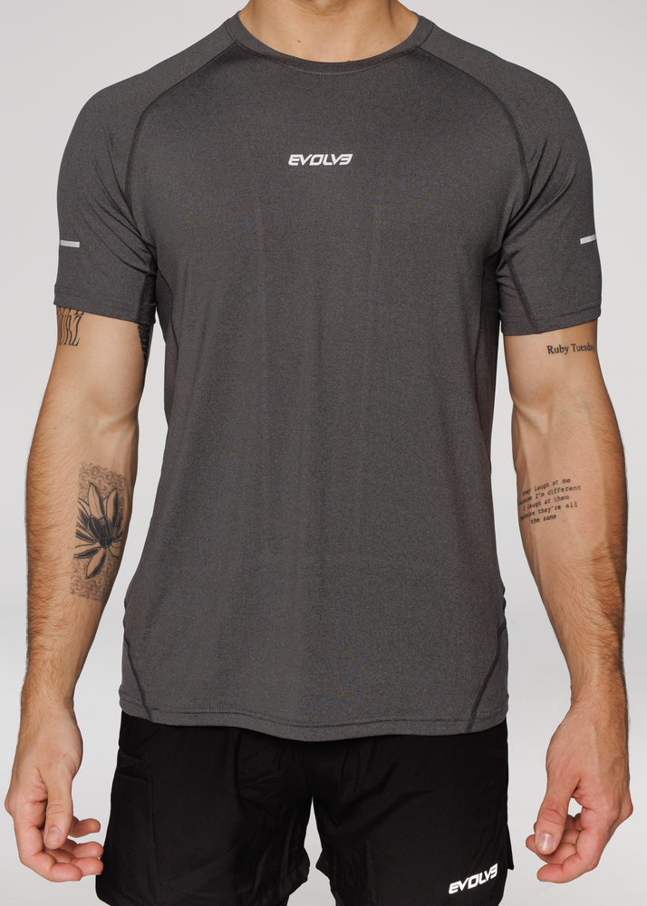 
                  
                    Load image into Gallery viewer, Limitless Hyper Tee - Charcoal
                  
                