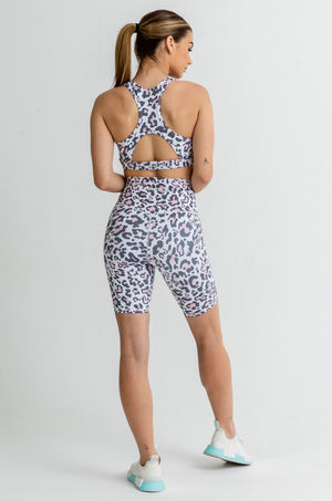 
                  
                    Load image into Gallery viewer, Jungle Bike Shorts - Pink Leopard
                  
                