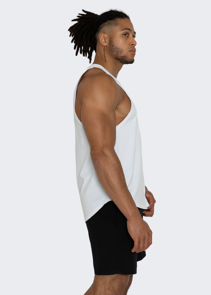 
                  
                    Load image into Gallery viewer, Flex Muscle Tank - White
                  
                