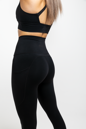 
                  
                    Load image into Gallery viewer, Active 3/4 Leggings - Black
                  
                