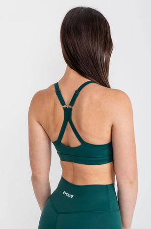 
                  
                    Load image into Gallery viewer, Lux Sports Bra - Jade
                  
                