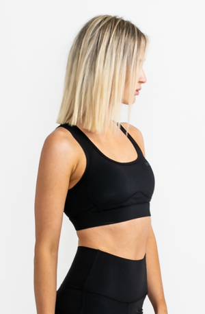 
                  
                    Load image into Gallery viewer, Hyper Sports Bra - Black
                  
                