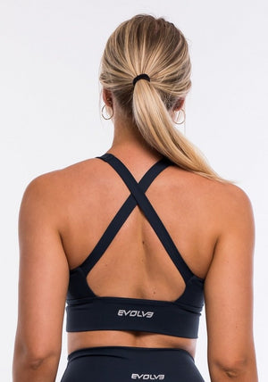 
                  
                    Load image into Gallery viewer, Vital Sports Bra - Navy
                  
                