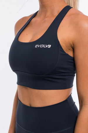 
                  
                    Load image into Gallery viewer, Vital Sports Bra - Navy
                  
                