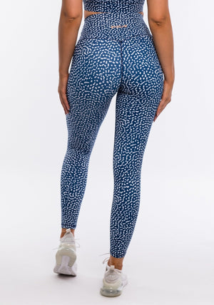 
                  
                    Load image into Gallery viewer, Speckle Leggings - Navy
                  
                