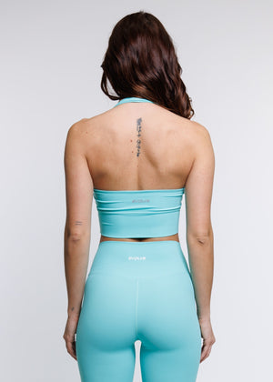 
                  
                    Load image into Gallery viewer, Elevate Halter Bra - Mint
                  
                