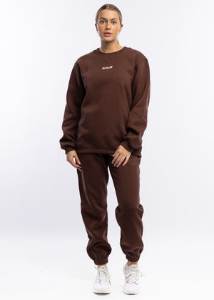 
                  
                    Load image into Gallery viewer, Oversized Trackies - Chocolate
                  
                