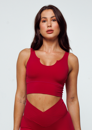 
                  
                    Load image into Gallery viewer, Essence Sports Bra - Cherry
                  
                