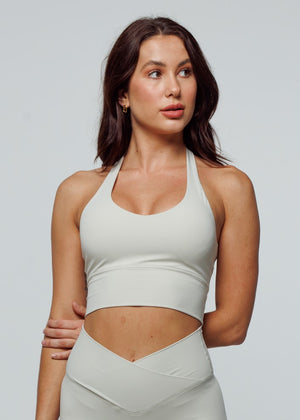 
                  
                    Load image into Gallery viewer, Elevate Halter Bra - Stone
                  
                