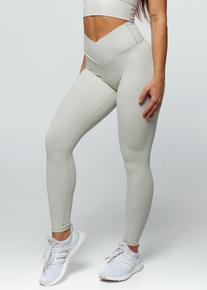 
                  
                    Load image into Gallery viewer, Elevate Cross Leggings - Stone
                  
                