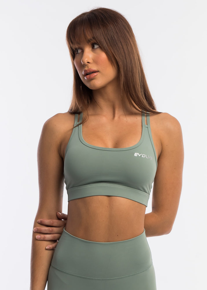 
                  
                    Load image into Gallery viewer, Motion Sports Bra - Sage
                  
                