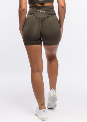 
                  
                    Load image into Gallery viewer, Super Scrunch Shorts - Khaki
                  
                